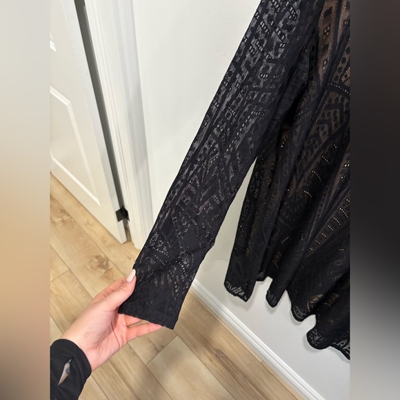 🌟 BCBGMAXAZRIA NATYLY BLACK LACE DRESS🌟 - Picture 6 of 14